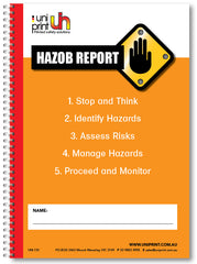 Hazard Reporting Book, HAZOB vs. Take 5 Book