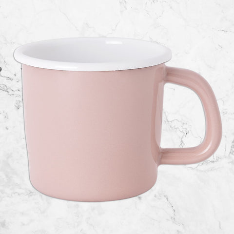 Enamel Retro Cup in Pink