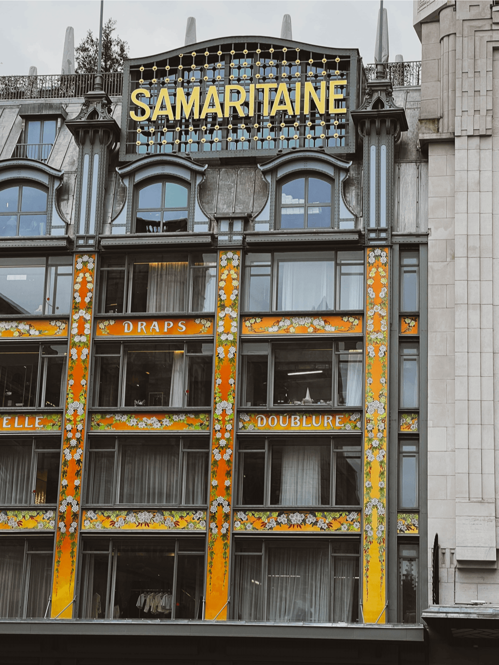 France, Paris, La Samaritaine department store (Archives picture