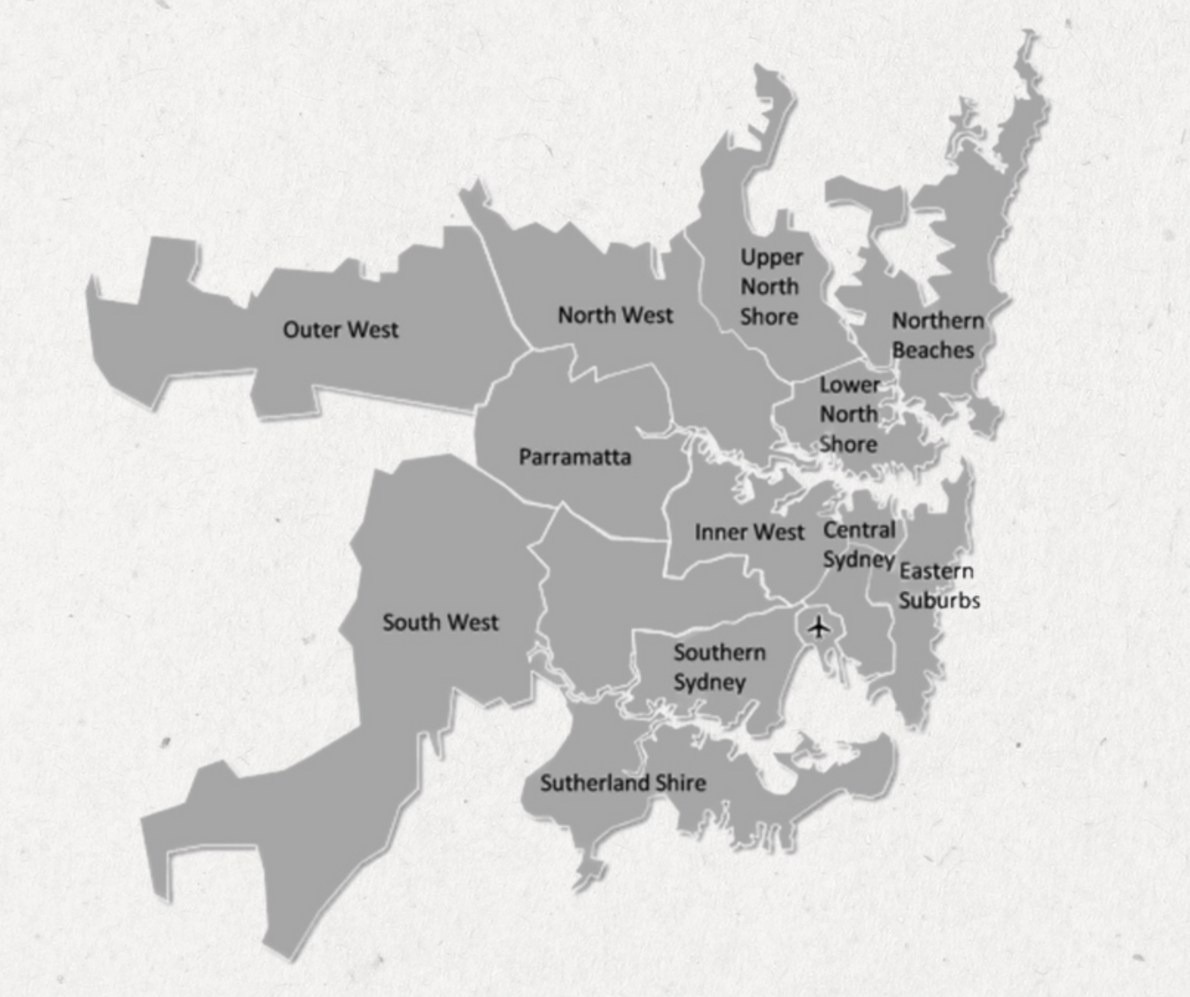 Sydney Suburbs Map
