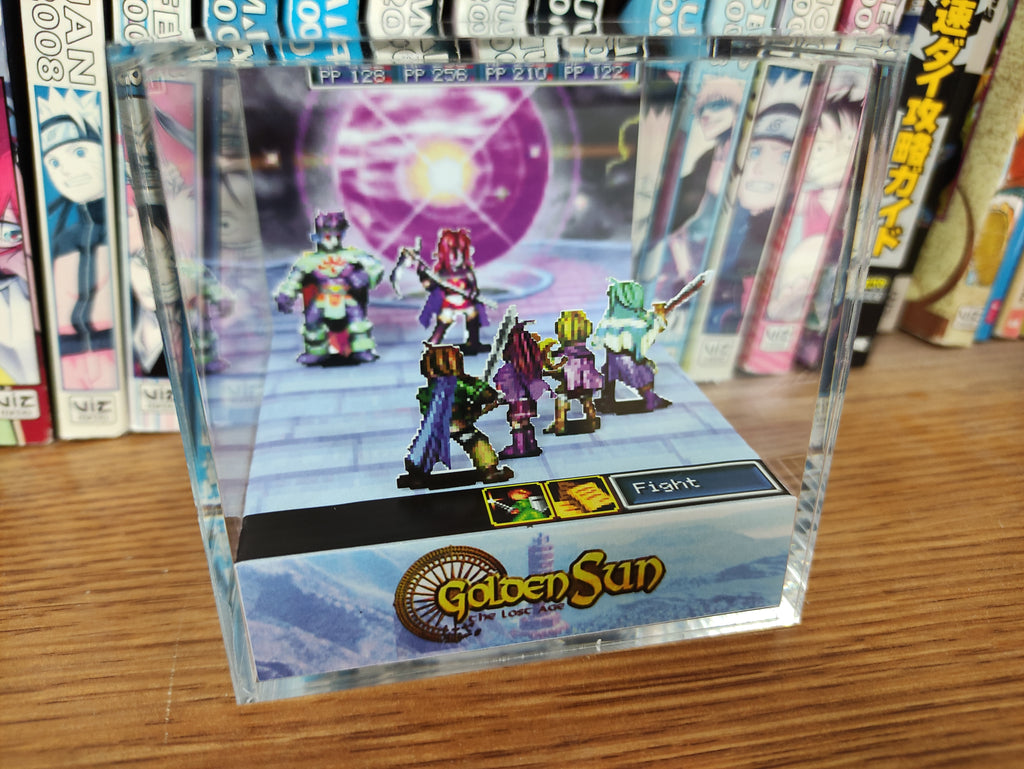 Golden Sun The Lost Age Agatio Karst Encounter Pixel Package