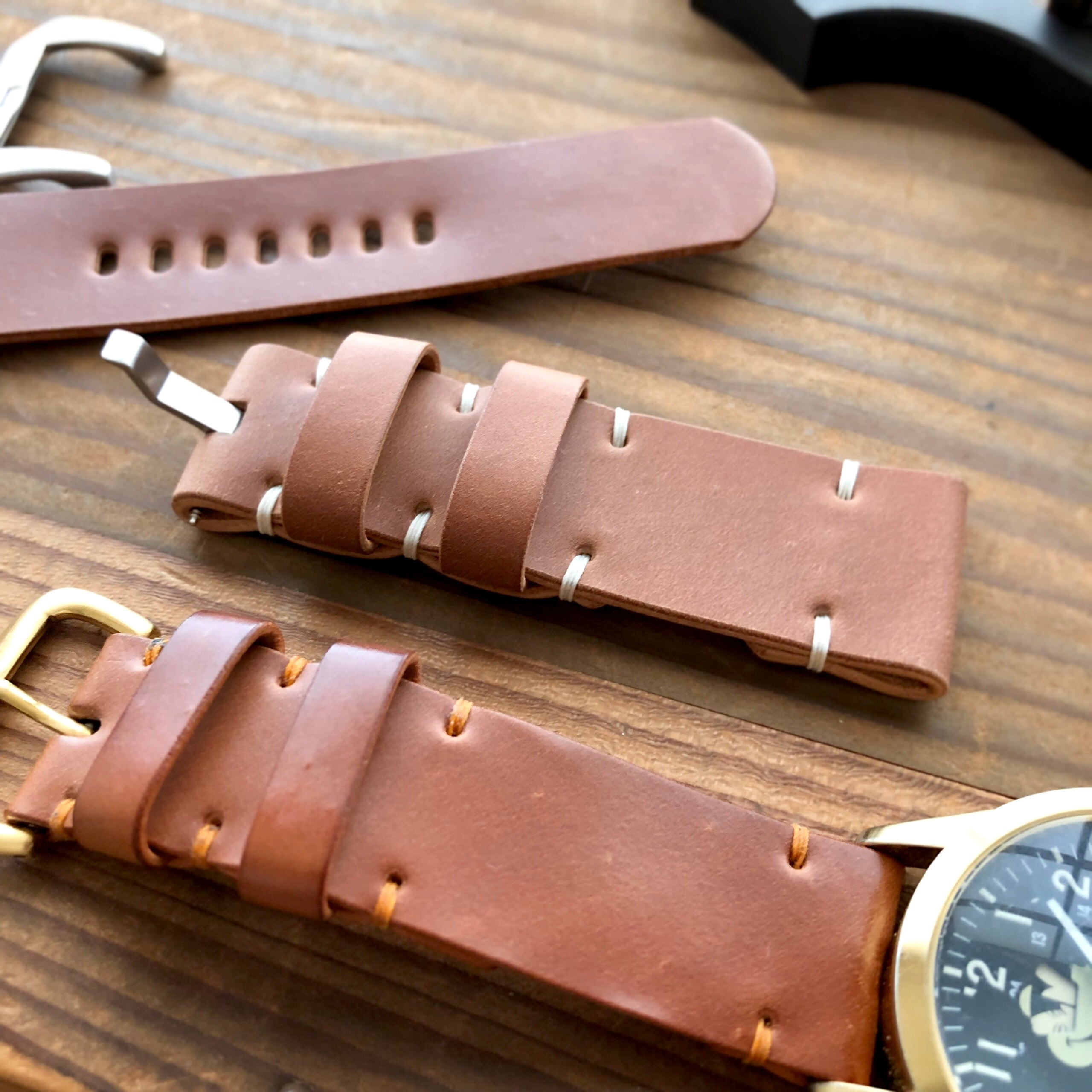 最大51％オフ！ 腕時計ベルト 牛皮製クロコ模様型押し 18mm 未使用品 ブラック bloxwichcp.co.uk