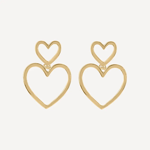 Genevieve Earrings - Gold
