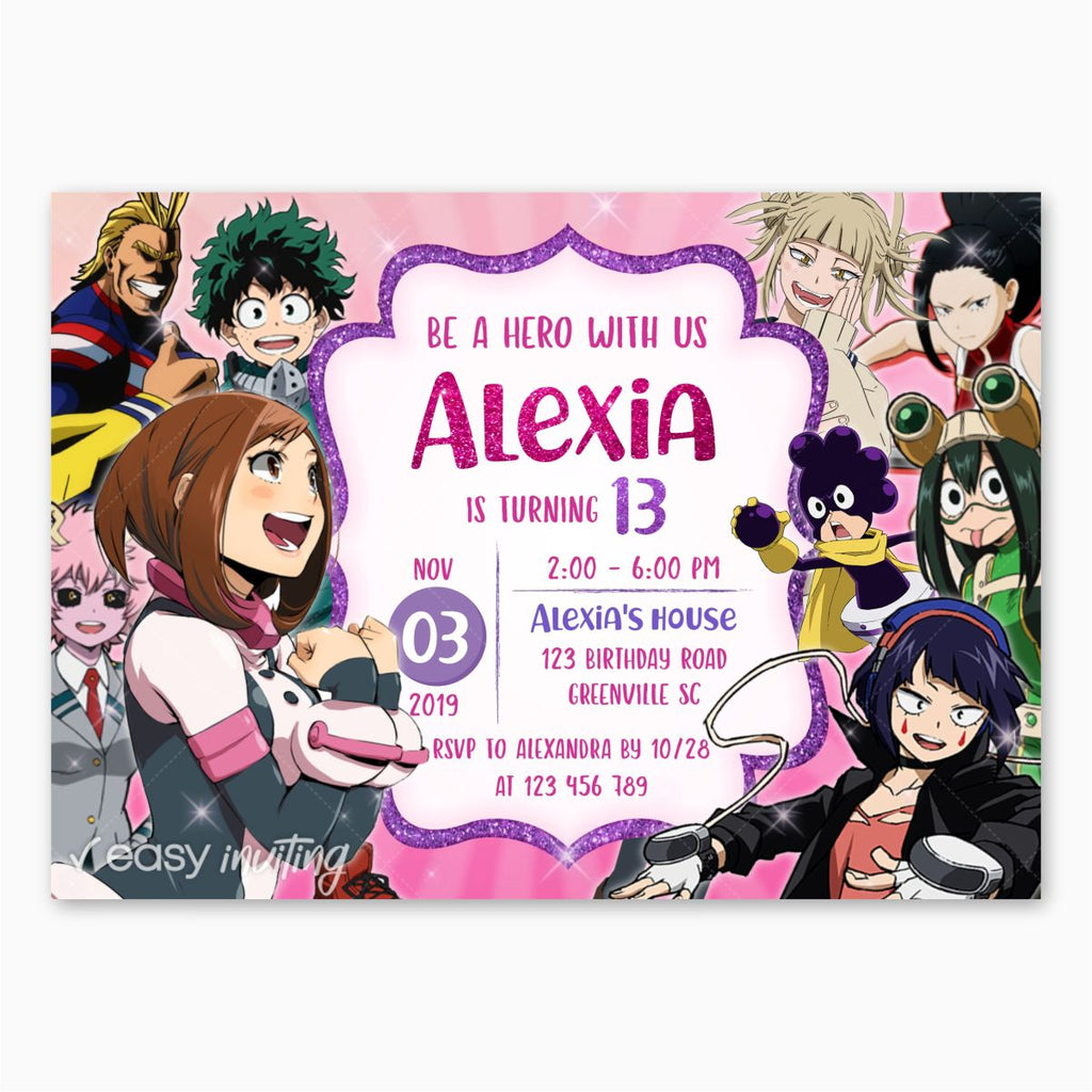 free-printable-my-hero-academia-invitations