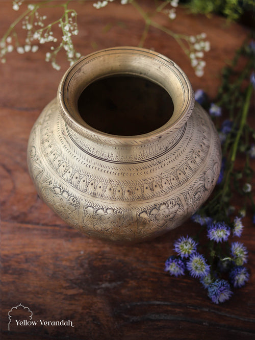 Vintage Copper Pot – Yellow Verandah