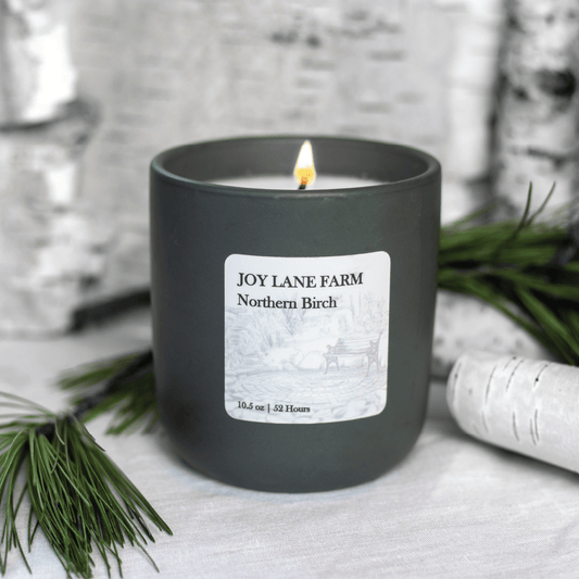 Pumpkin Patch Soy Candle in Ceramic Jar | Joy Lane Farm