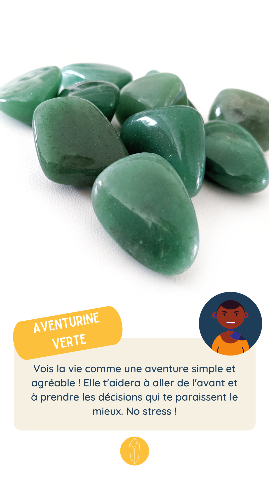 vertus aventurine verte