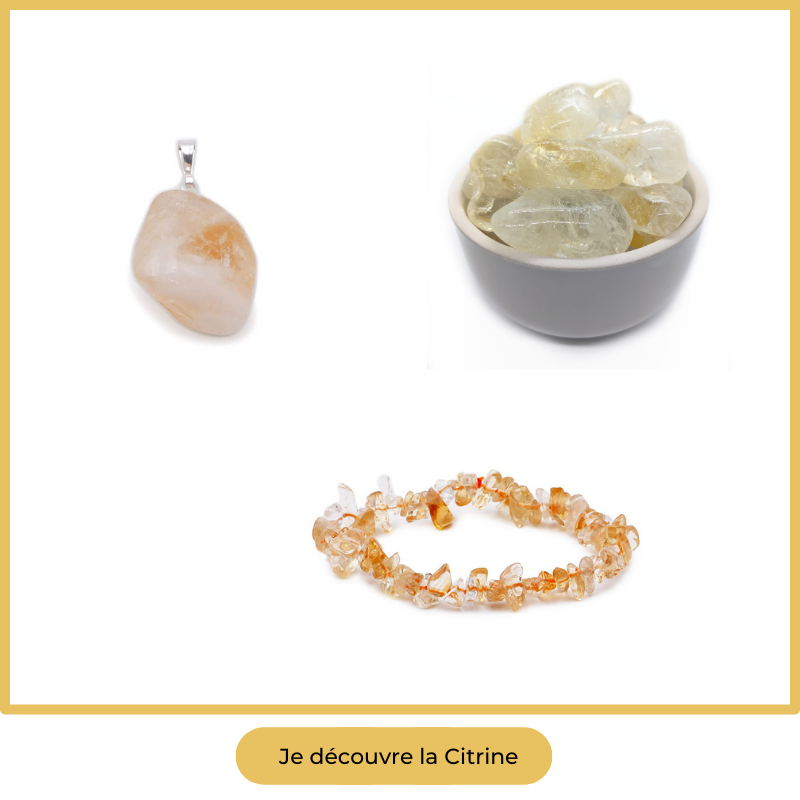 citrine pierre porte bonheur verseau