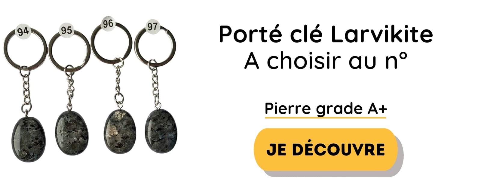 porte clé en larvikite