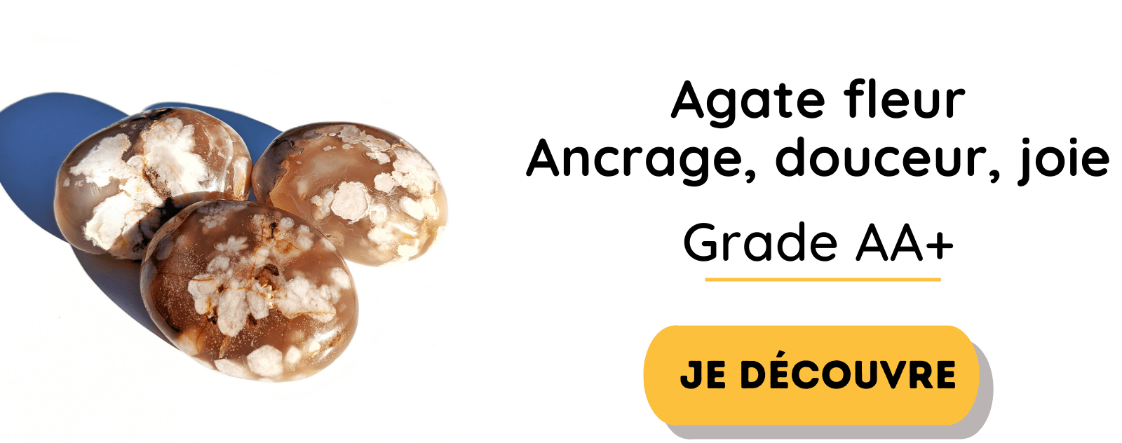 bienfaits agate fleur