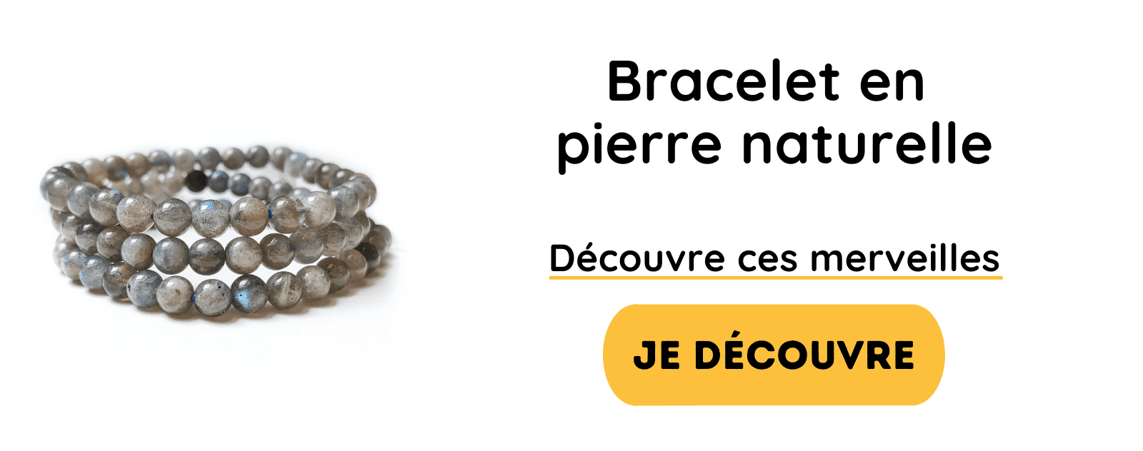 idée cadeau bracelet pierre naturelle