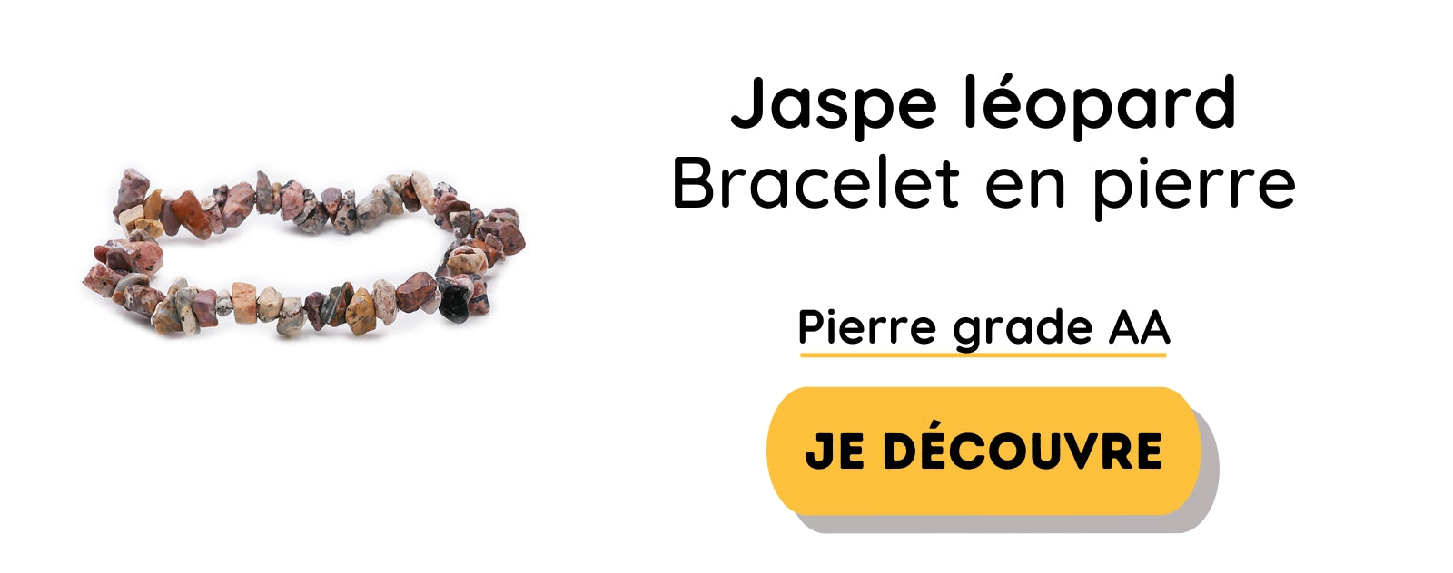 bracelet jaspe leopard