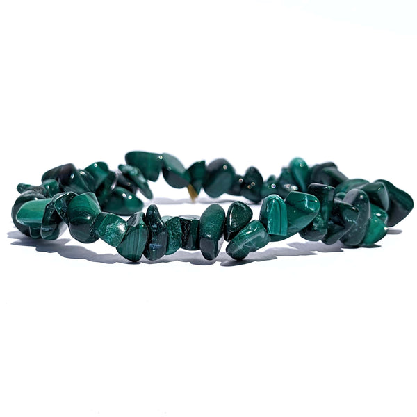 Bracelet Baroque Malachite – Transformation et Protection