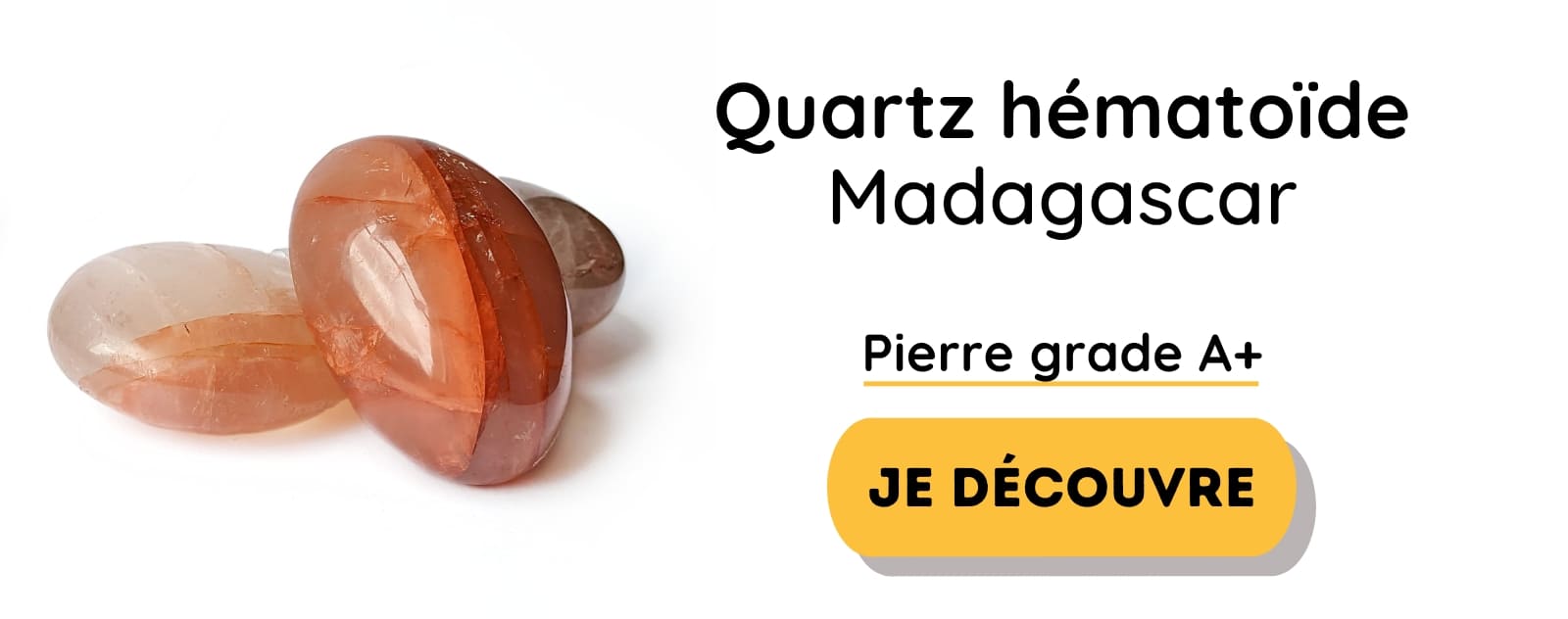 galets quartz hématoide