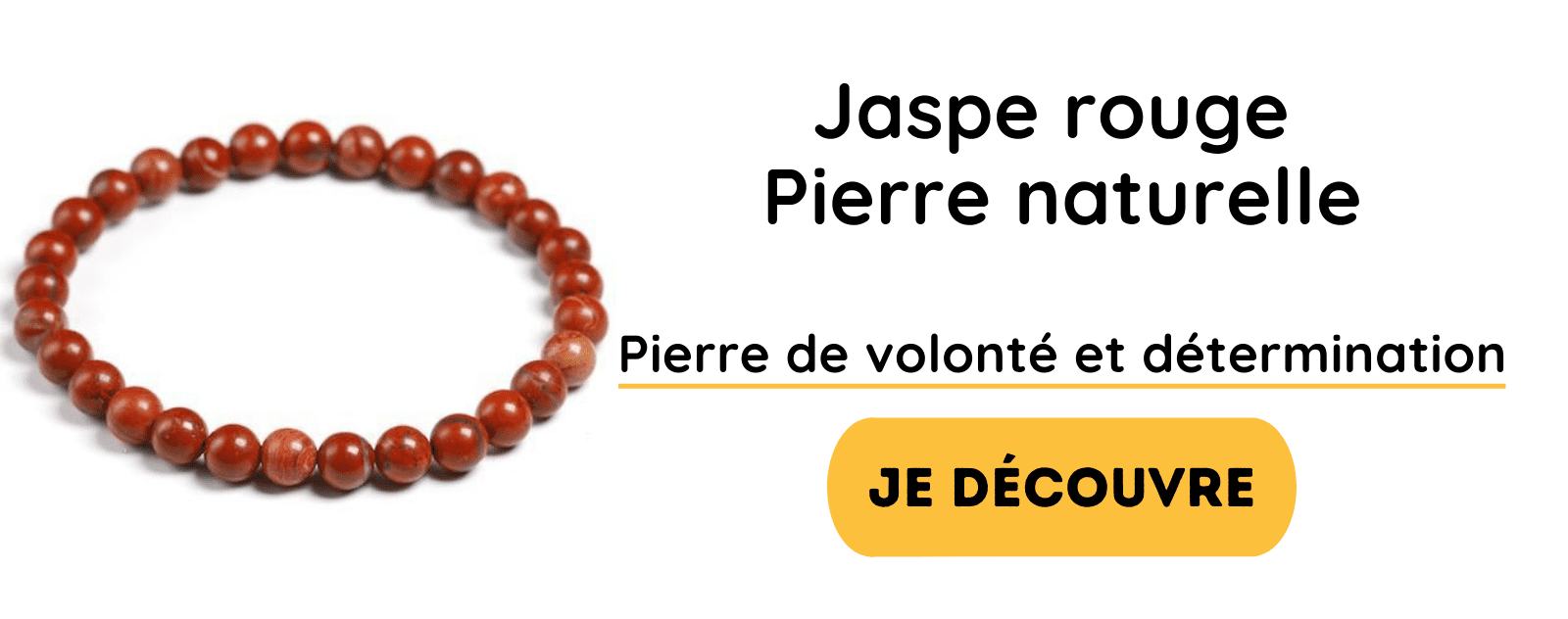 bracelet jaspe rouge