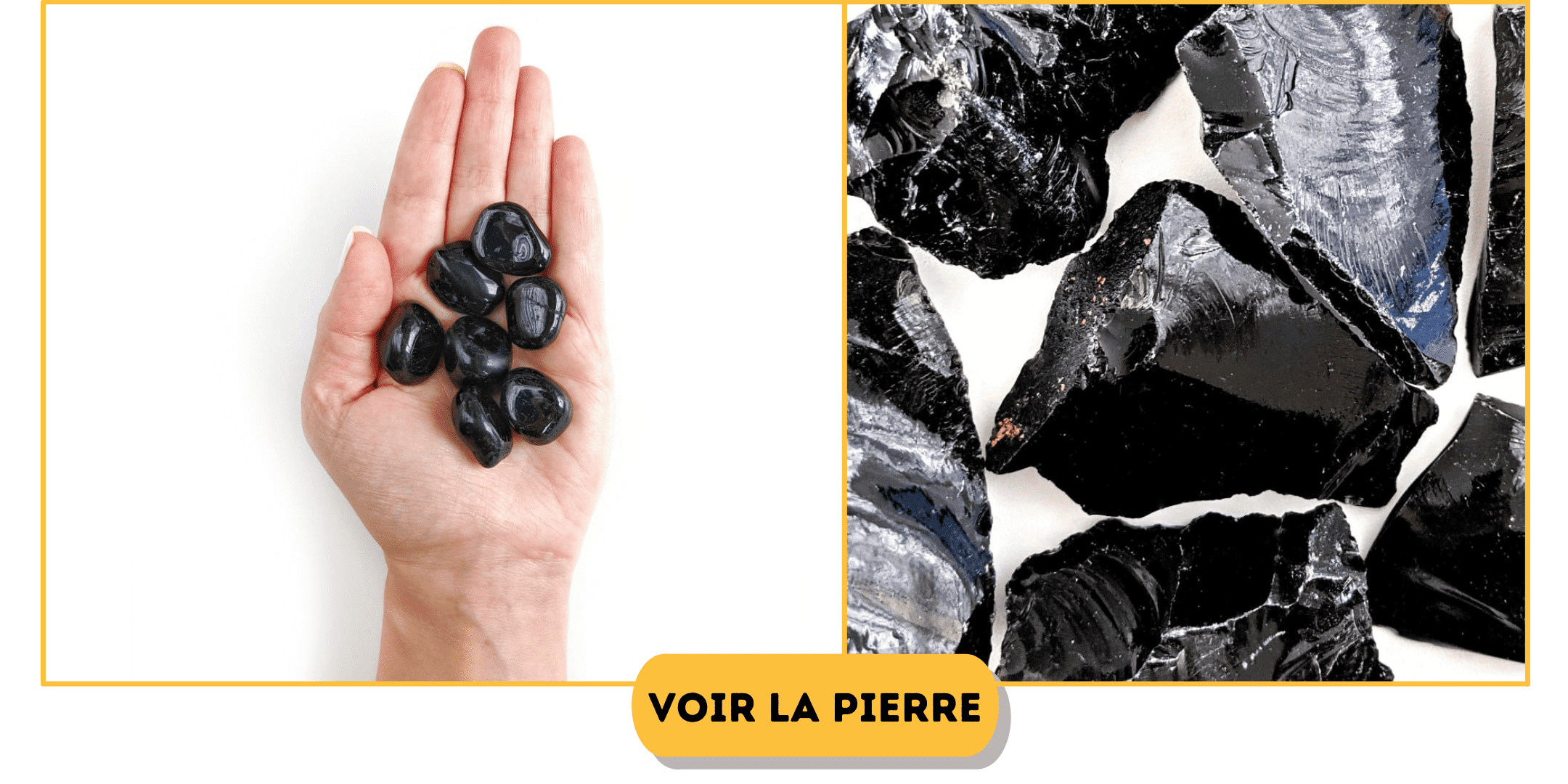 pierre de protection obsidienne