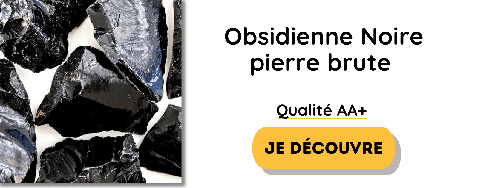 obsidienne pierre naturelle