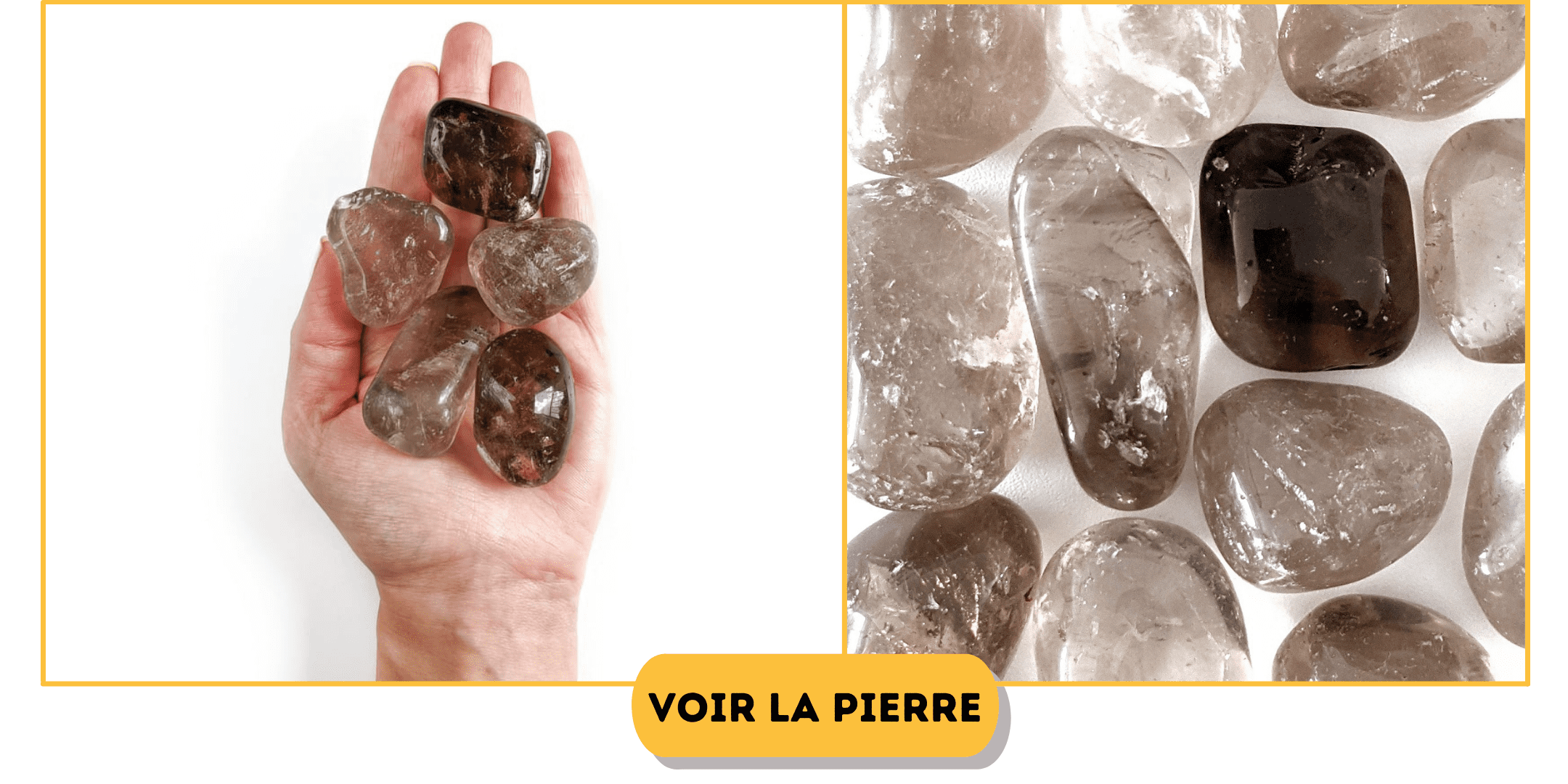 pierre quartz fumé ancrage reiki