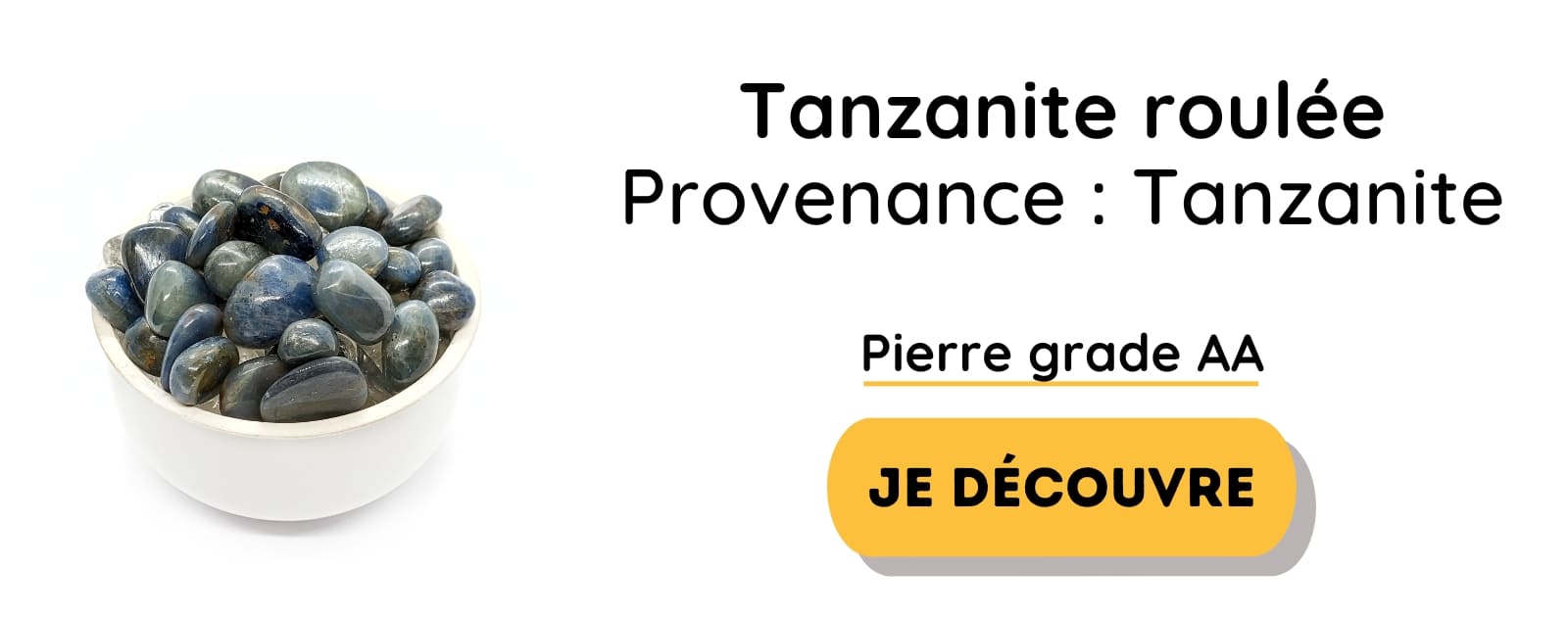 tanzanite roulée