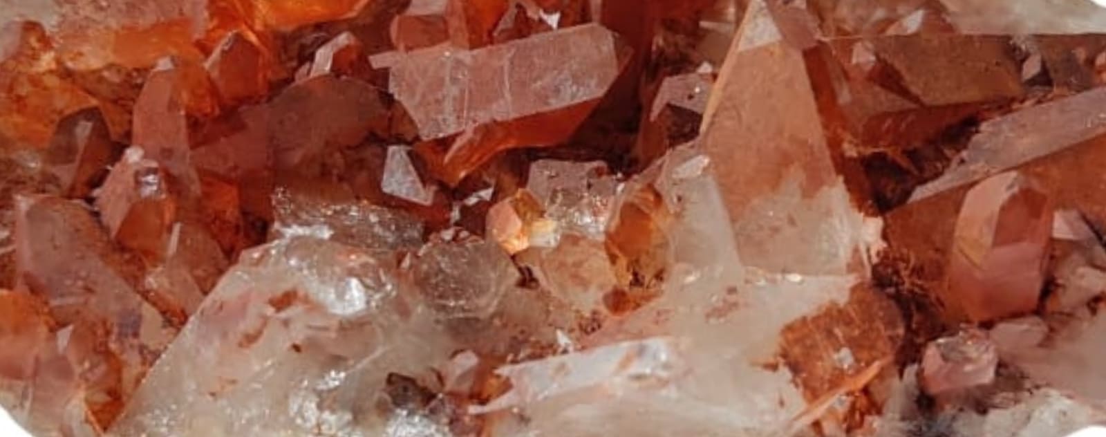 quartz orange - minéraux