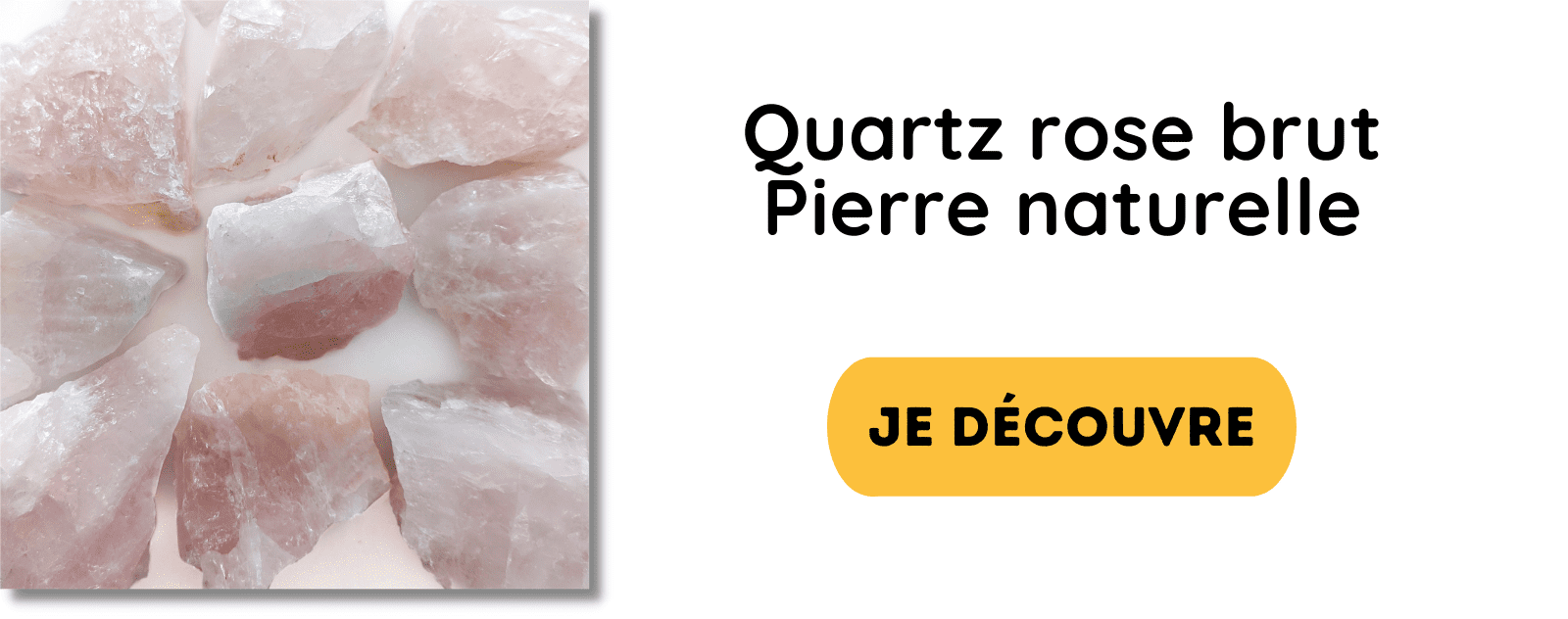 quartz rose brut