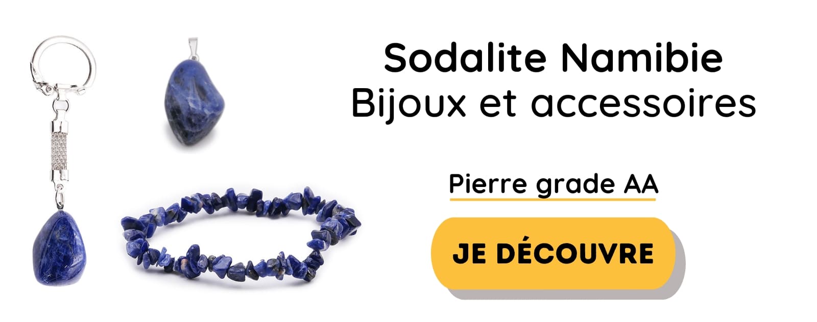 sodalite bijoux et accessoires