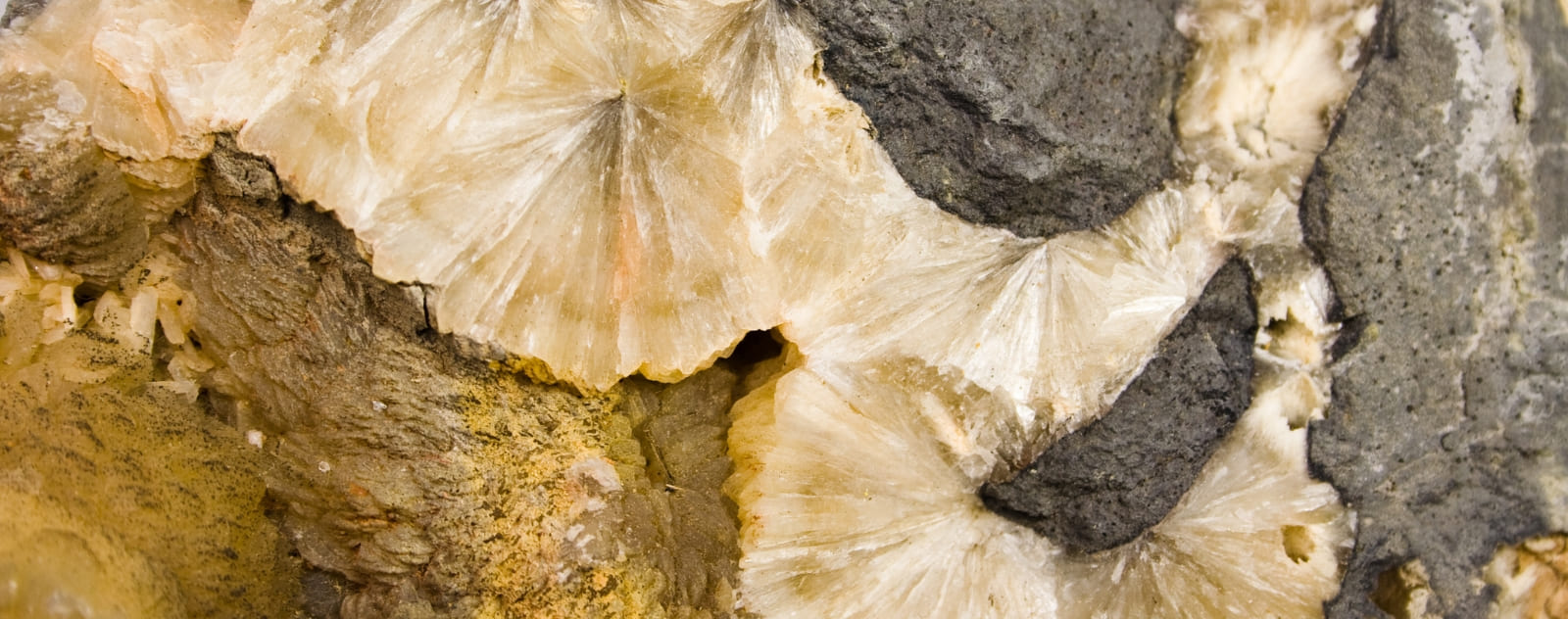 stilbite vu de près