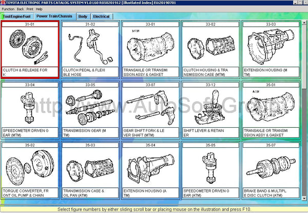 toyota parts epc