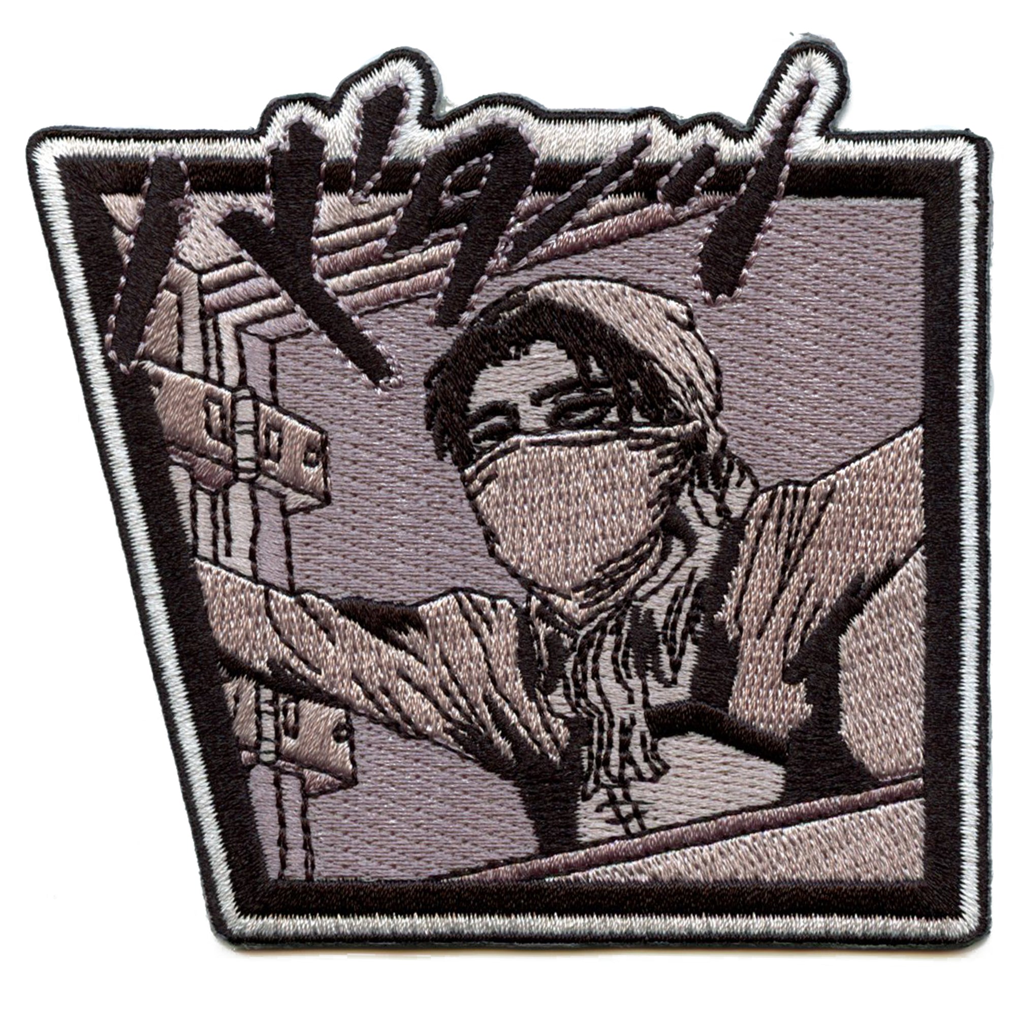 Attack On Titan Cleaning Levi Patch Window Shot Corps Anime Embroidered Iron On