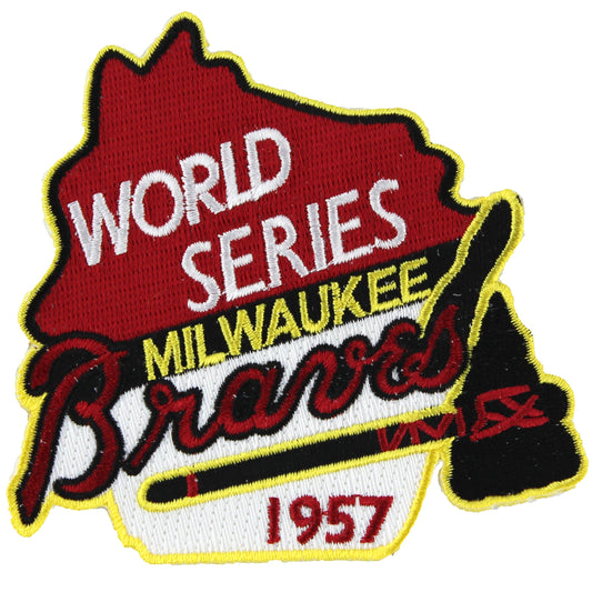 Milwaukee Brewers Team Retro Old Throwback Logo Sleeve Patch Glove