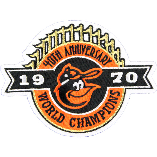 Baltimore Orioles Home Sleeve Patch – The Emblem Source