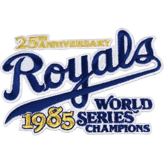 Kansas City Royals Gold Crown Team Sleeve Patch Jersey Logo Emblem MLB  Official