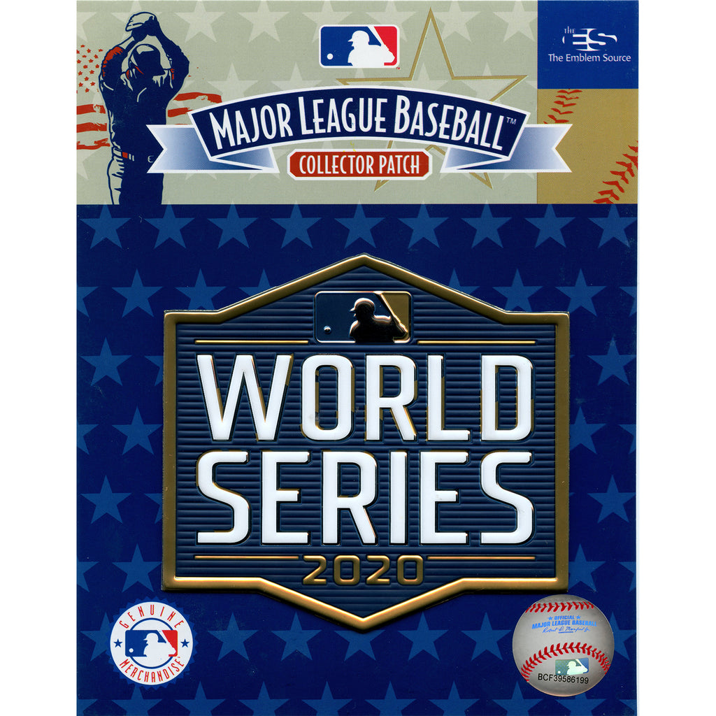 world series dodgers patch