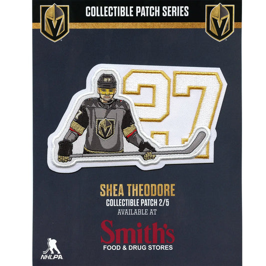 Shea Theodore #27 Vegas Golden Knights Gold Jersey Home Authentic - With  2023 Stanley Cup Patch