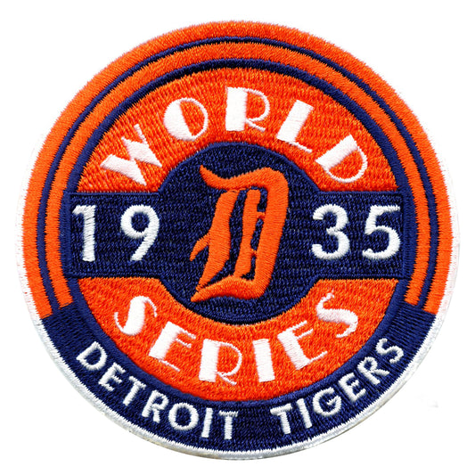 Detroit Tigers 1968 World Series Champions Commemorative Patch