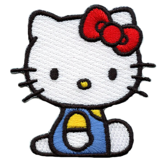 Hello Kitty 'Spartan  Warrior' Embroidered Velcro Patch — Little