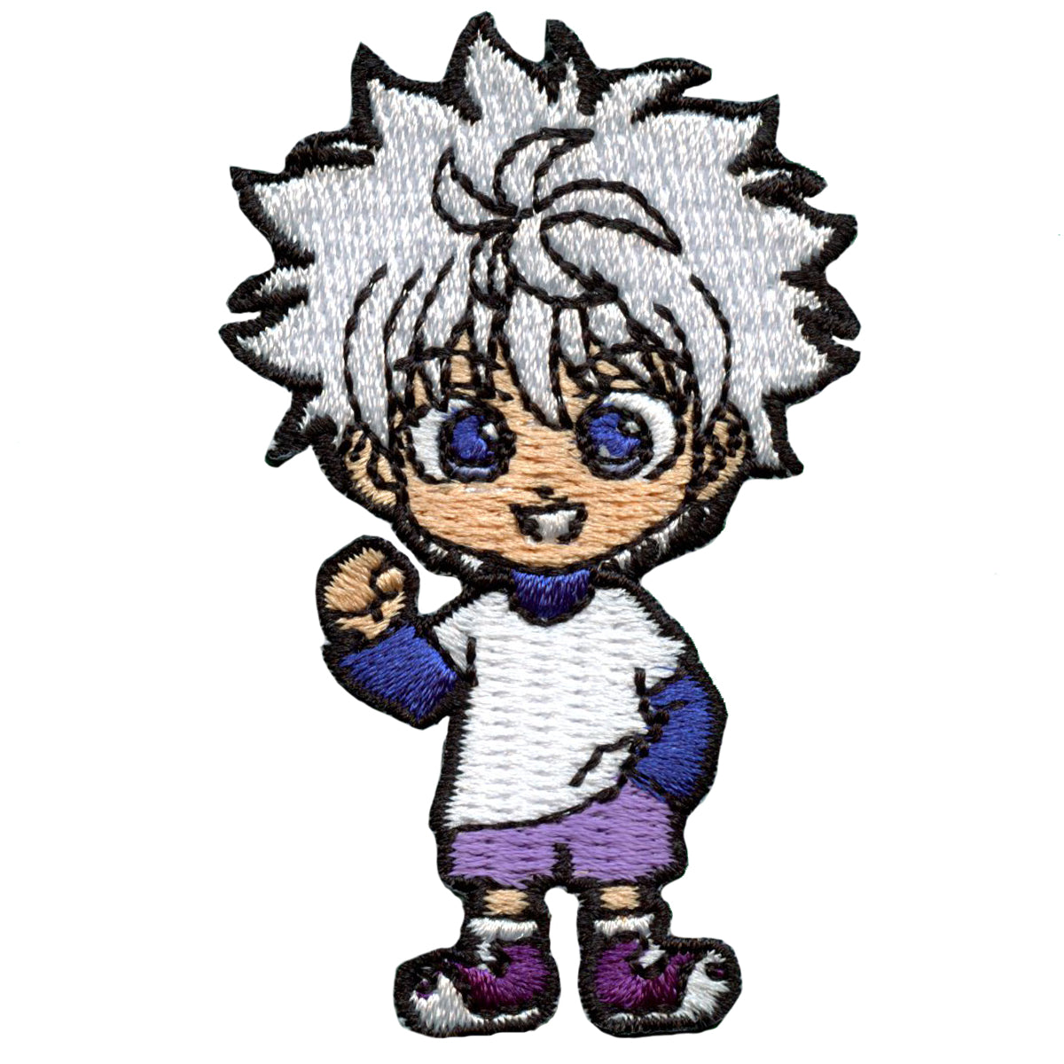 HunterXHunter Anime Killua Zoldyck Full Body Embroidered Iron On Patch –  Patch Collection