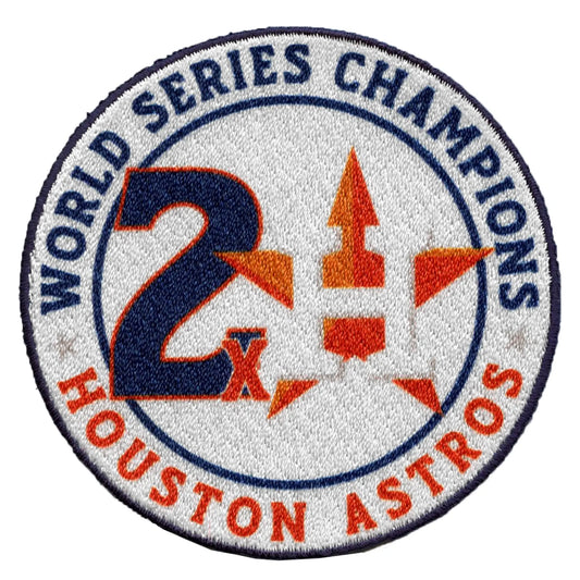 2017 MLB World Series Emboss Tech Jersey Patch Los Angeles Dodgers Houston  Astros : : Sports & Outdoors