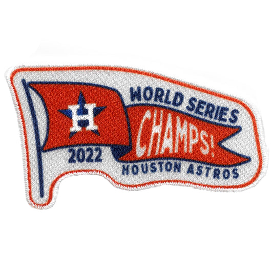 (2) Houston Astros Vintage Embroidered Iron On Patches Patch Lot 3” X 3”