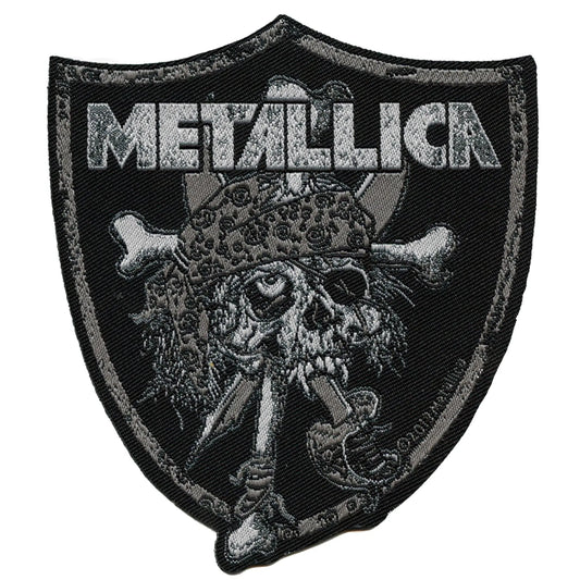 Metallica Metal Horns Logo Patch Rock Hands Band Woven Iron On