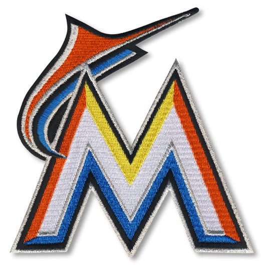 Miami Marlins 2018 Memorial Day USMC Logo Patch by Patch Collection