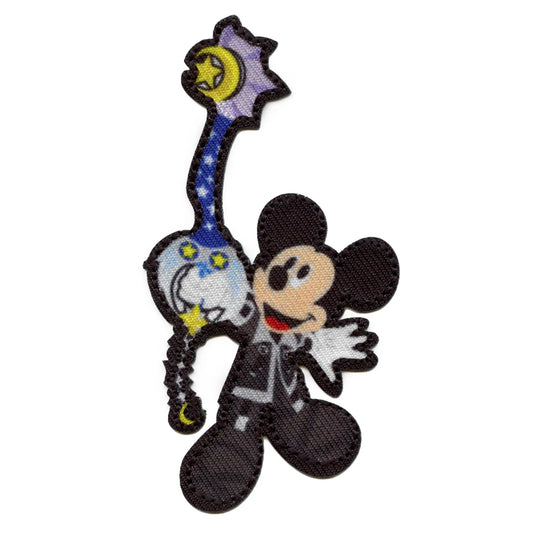  Mickey Mouse Letter M Embroidered Iron On/Sew On Patch