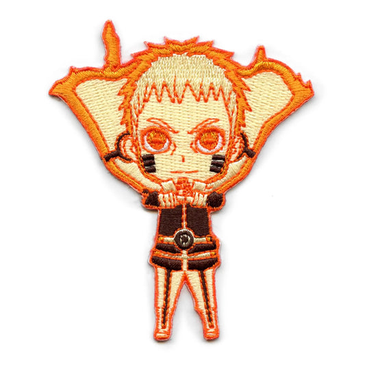 Naruto Uzumaki Anime Embroidered Iron-on / Velcro Sleeve Patch