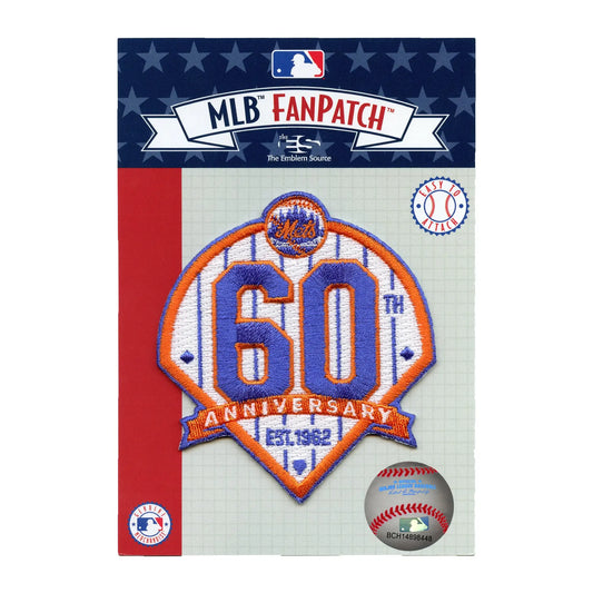 New York Mets Mr. Met Alternative Sleeve Patch – The Emblem Source