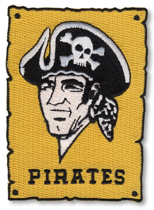 2020 Pittsburgh Pirates Yellow Bandana Road Jersey Sleeve Patch