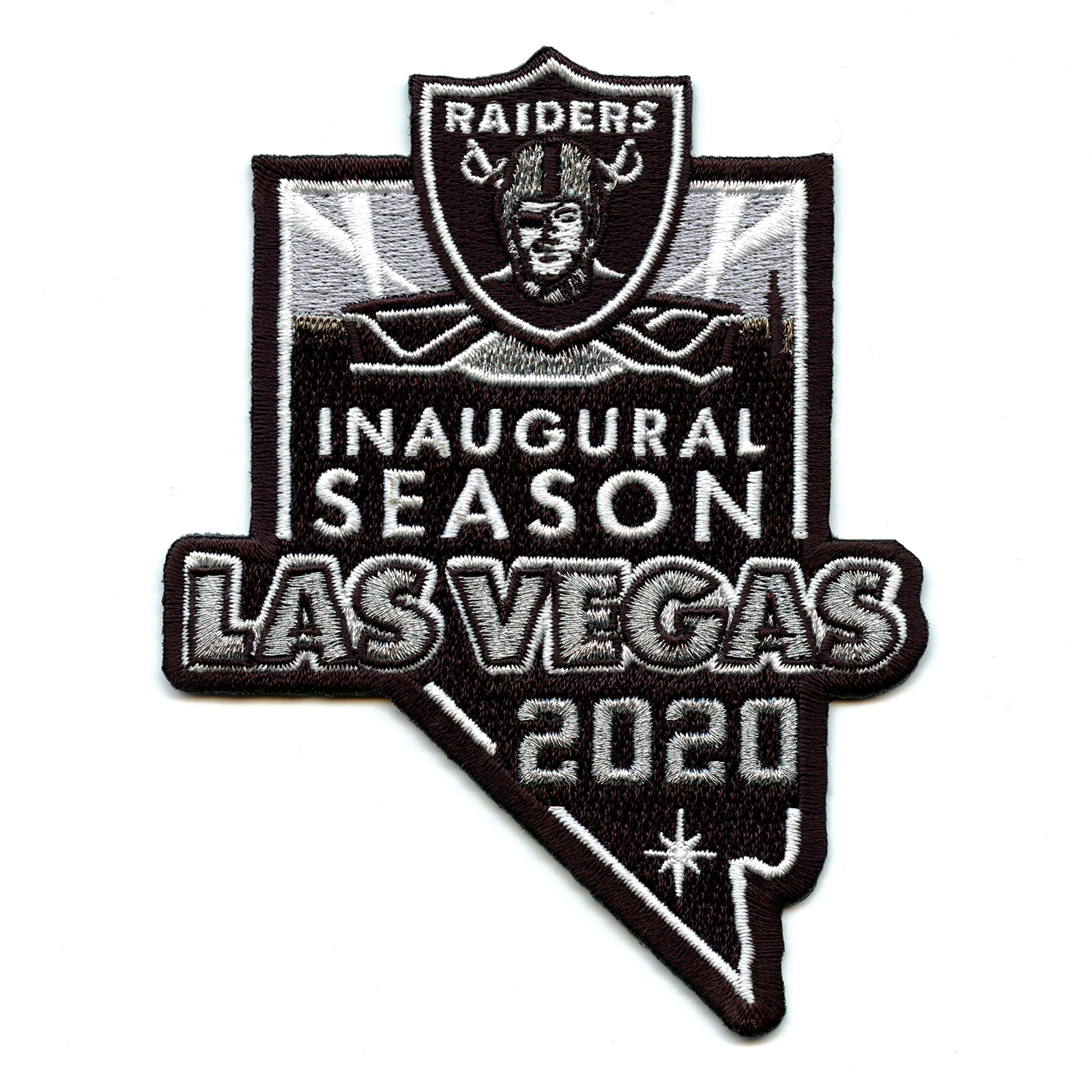 las vegas raiders jersey patch