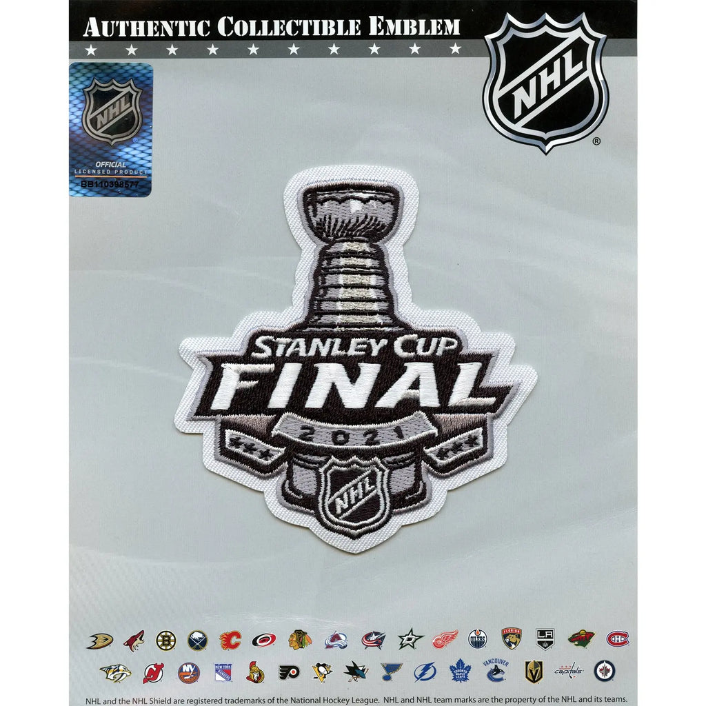 2021 NHL Stanley Cup Final Jersey Patch Montreal Canadiens Tampa Bay L