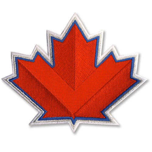 Toronto Blue Jays Red Maple Leaf 3D Jersey Patch