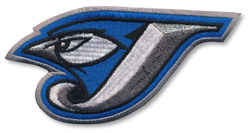 TORONTO BLUE JAYS IRON ON EMBROIDERED PATCH - AbuMaizar Dental Roots Clinic