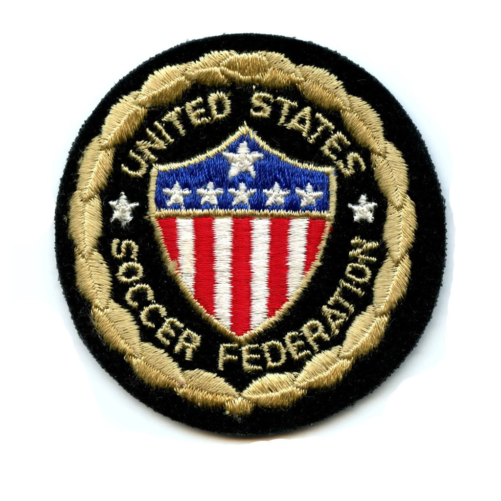 Rare United States Soccer Federation USSF Soccer Vintage Round Team Lo